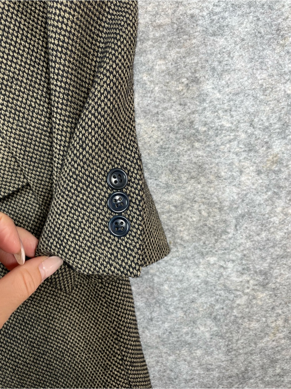 Strellson Wool Blazer Brown 52EU Tailored Luxury Career Sport Coat Business - Picture 5 of 16